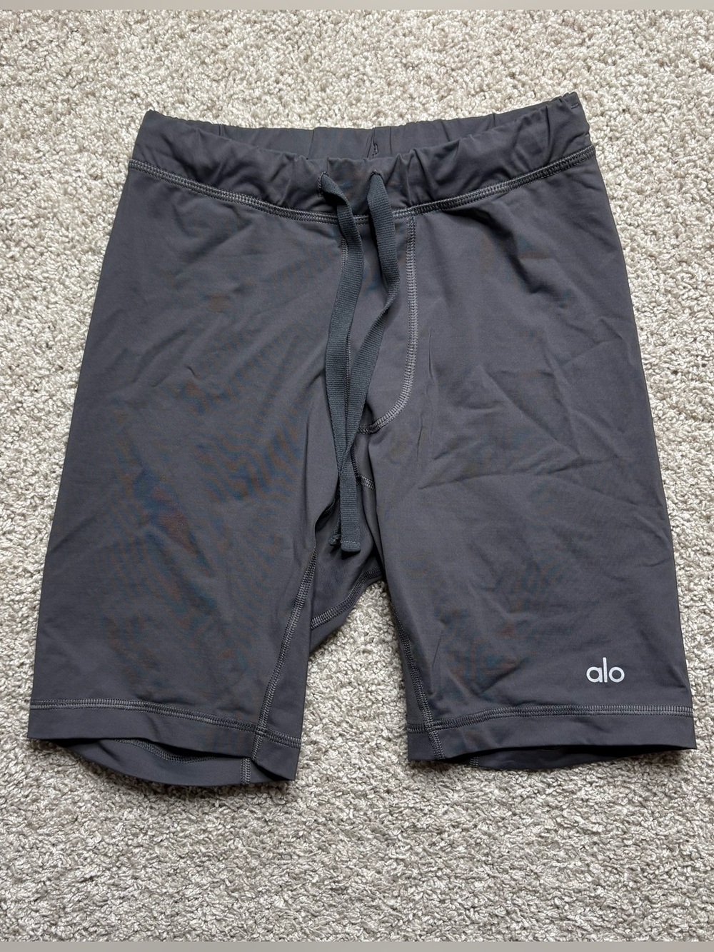 Alo Yoga Tie Waist Bike Shorts